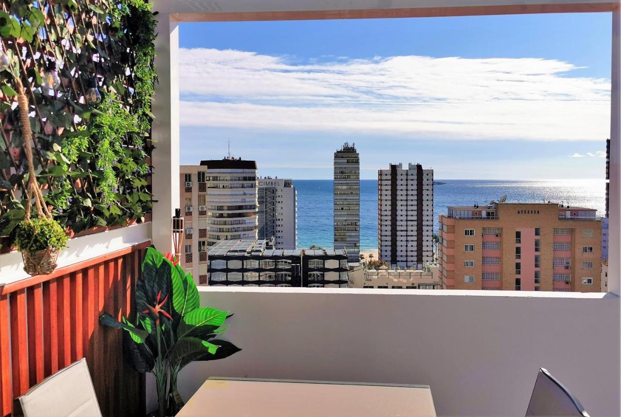 בנידורם Penthouse Cervantes Sea View מראה חיצוני תמונה