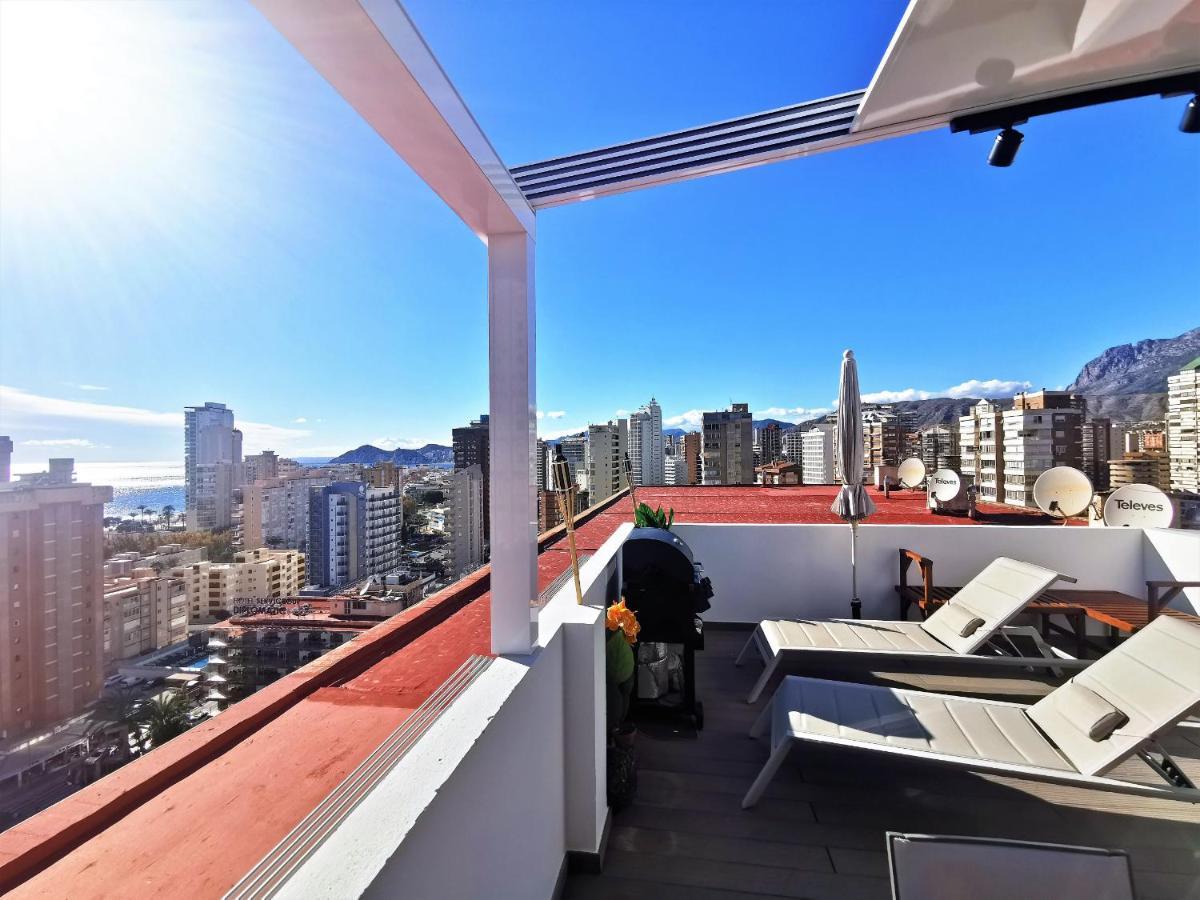 בנידורם Penthouse Cervantes Sea View מראה חיצוני תמונה