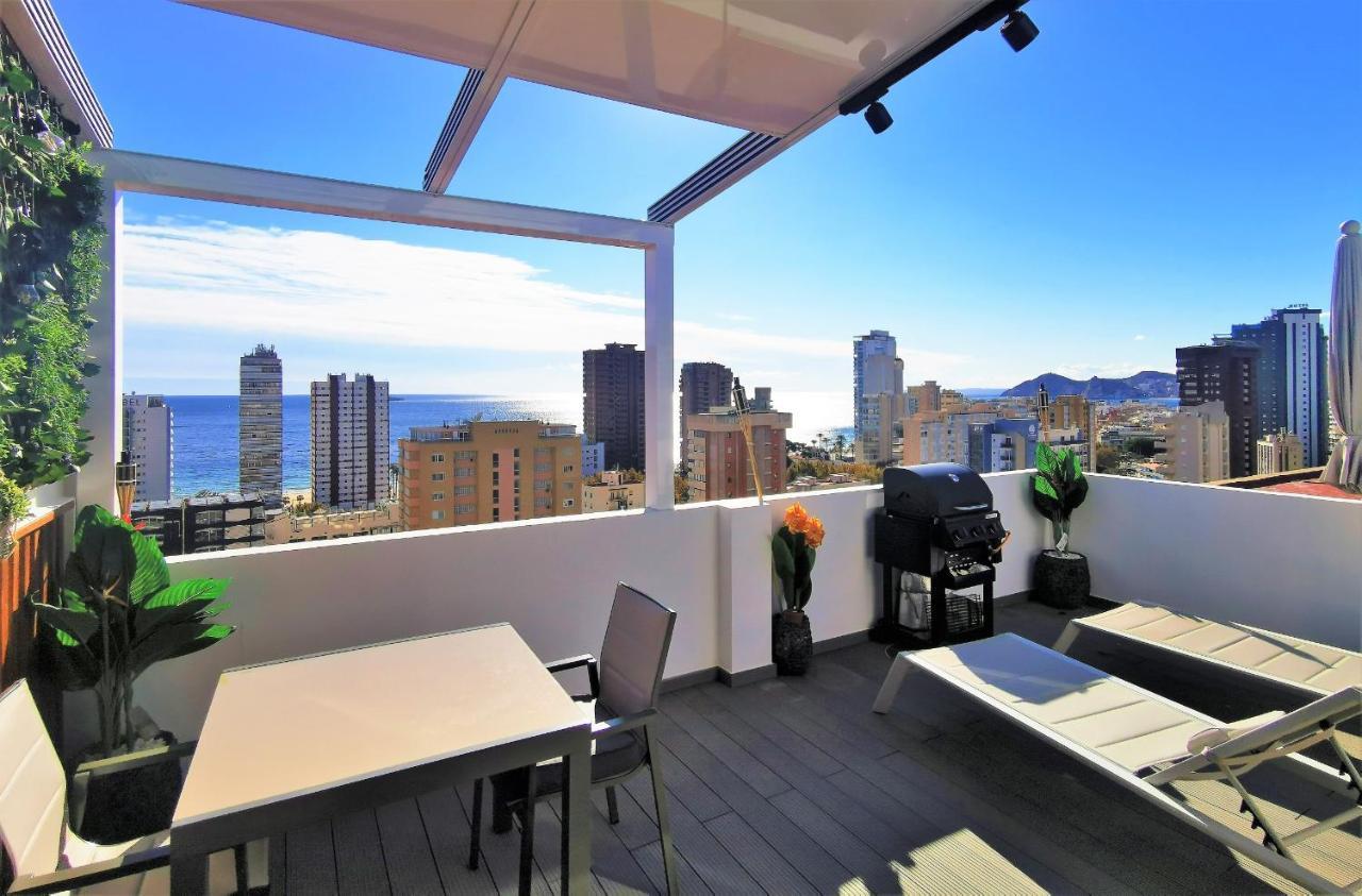 בנידורם Penthouse Cervantes Sea View מראה חיצוני תמונה