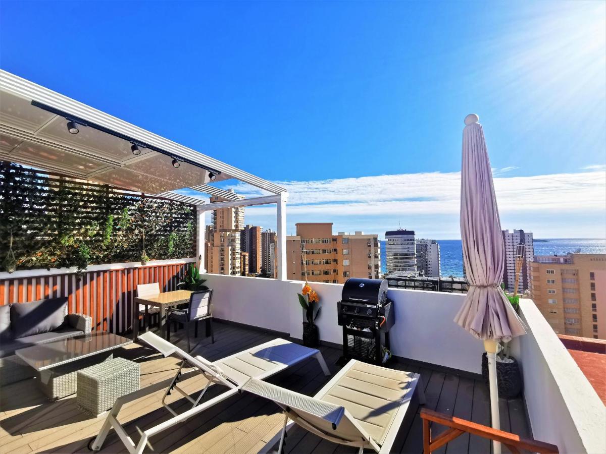 בנידורם Penthouse Cervantes Sea View מראה חיצוני תמונה