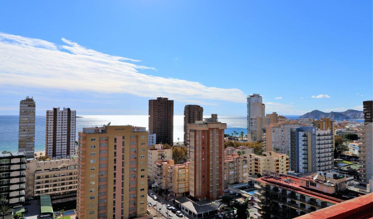 בנידורם Penthouse Cervantes Sea View מראה חיצוני תמונה