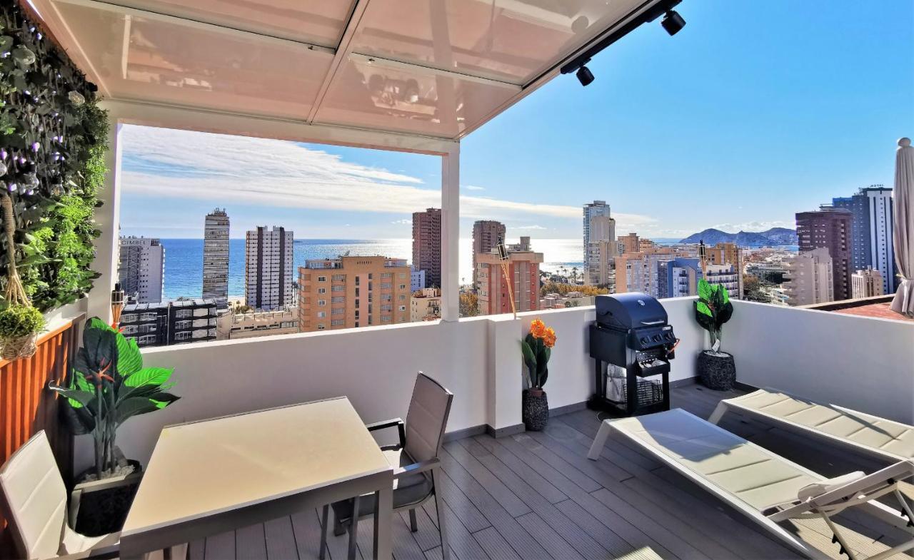 בנידורם Penthouse Cervantes Sea View מראה חיצוני תמונה