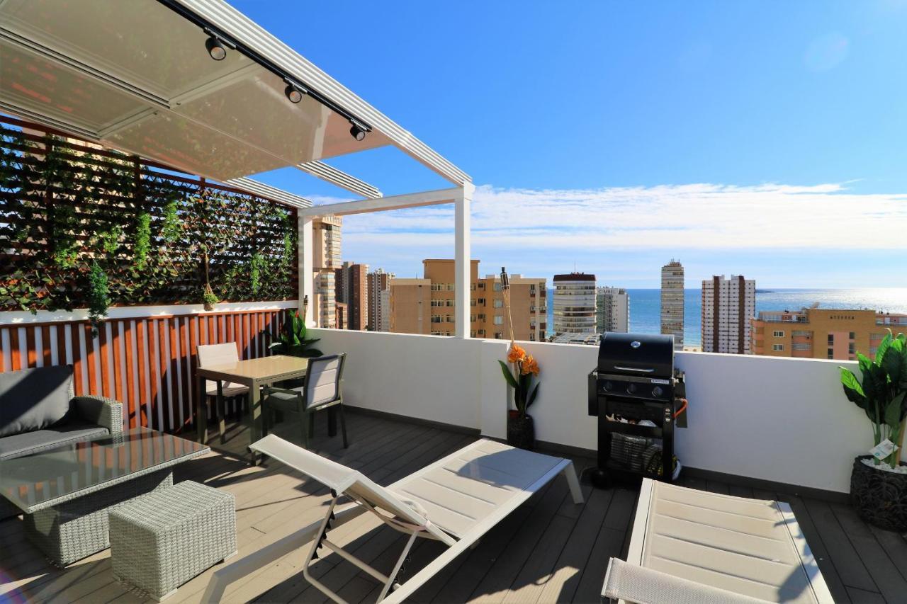 בנידורם Penthouse Cervantes Sea View מראה חיצוני תמונה