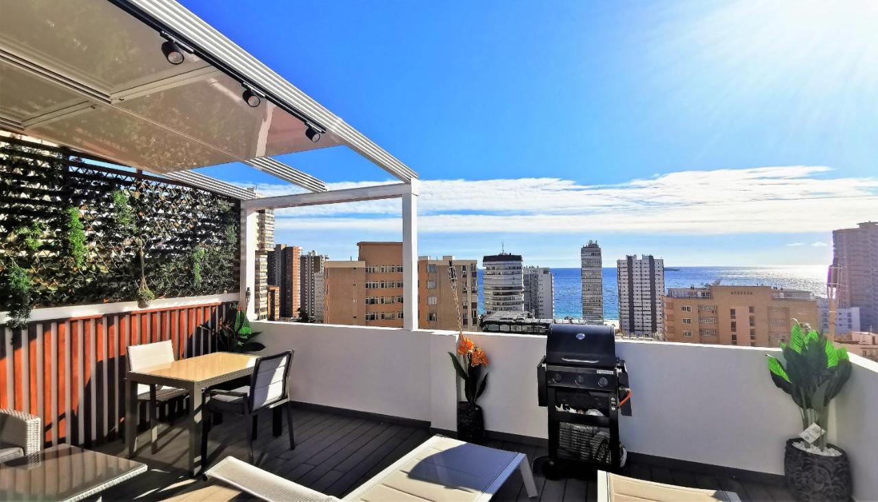 בנידורם Penthouse Cervantes Sea View מראה חיצוני תמונה