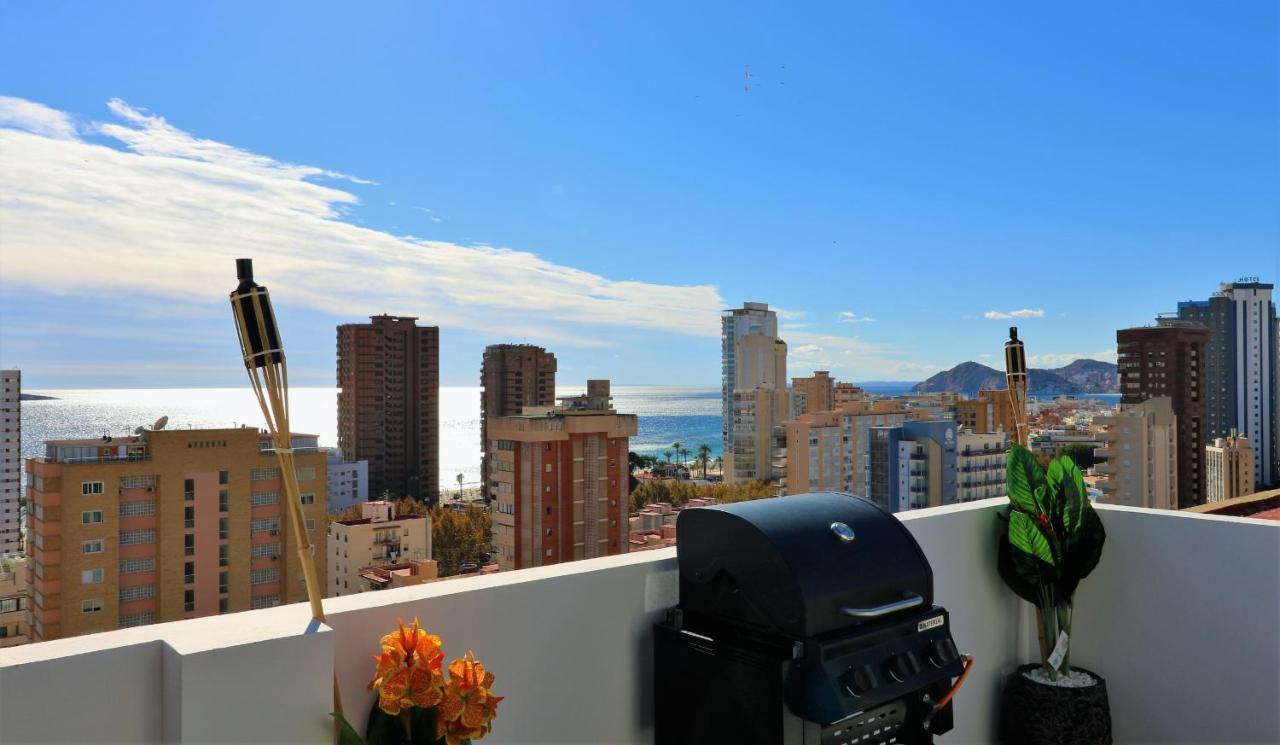 בנידורם Penthouse Cervantes Sea View מראה חיצוני תמונה