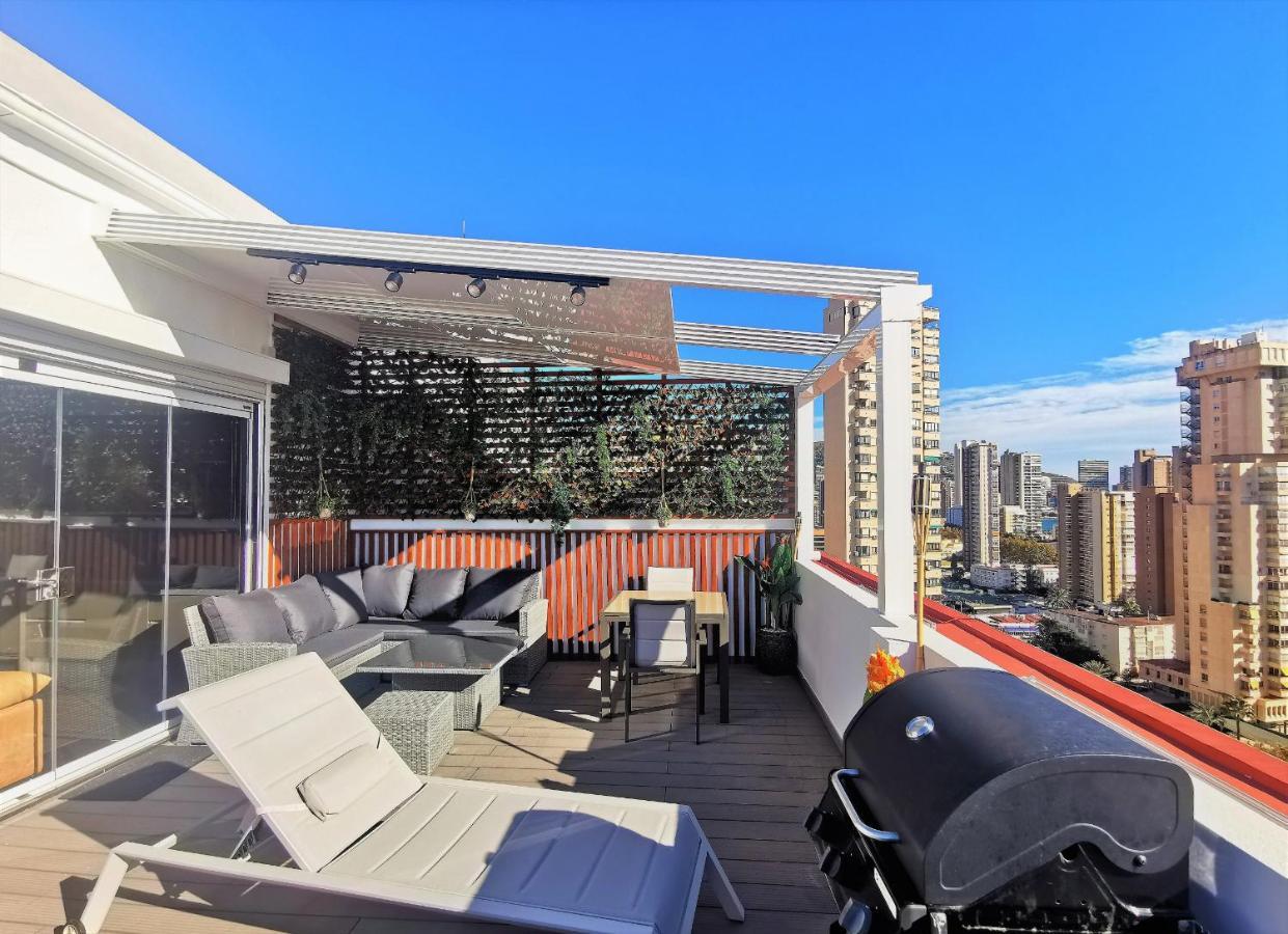 בנידורם Penthouse Cervantes Sea View מראה חיצוני תמונה