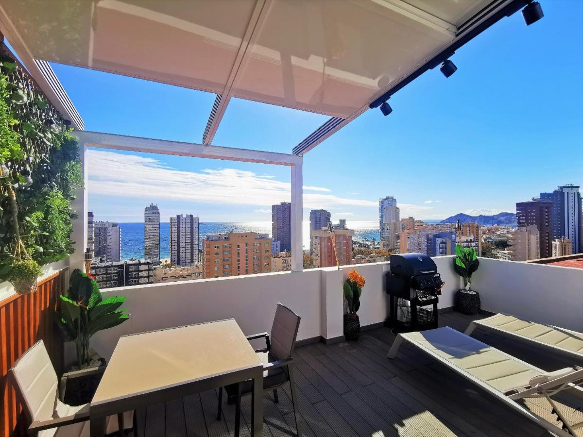 בנידורם Penthouse Cervantes Sea View מראה חיצוני תמונה