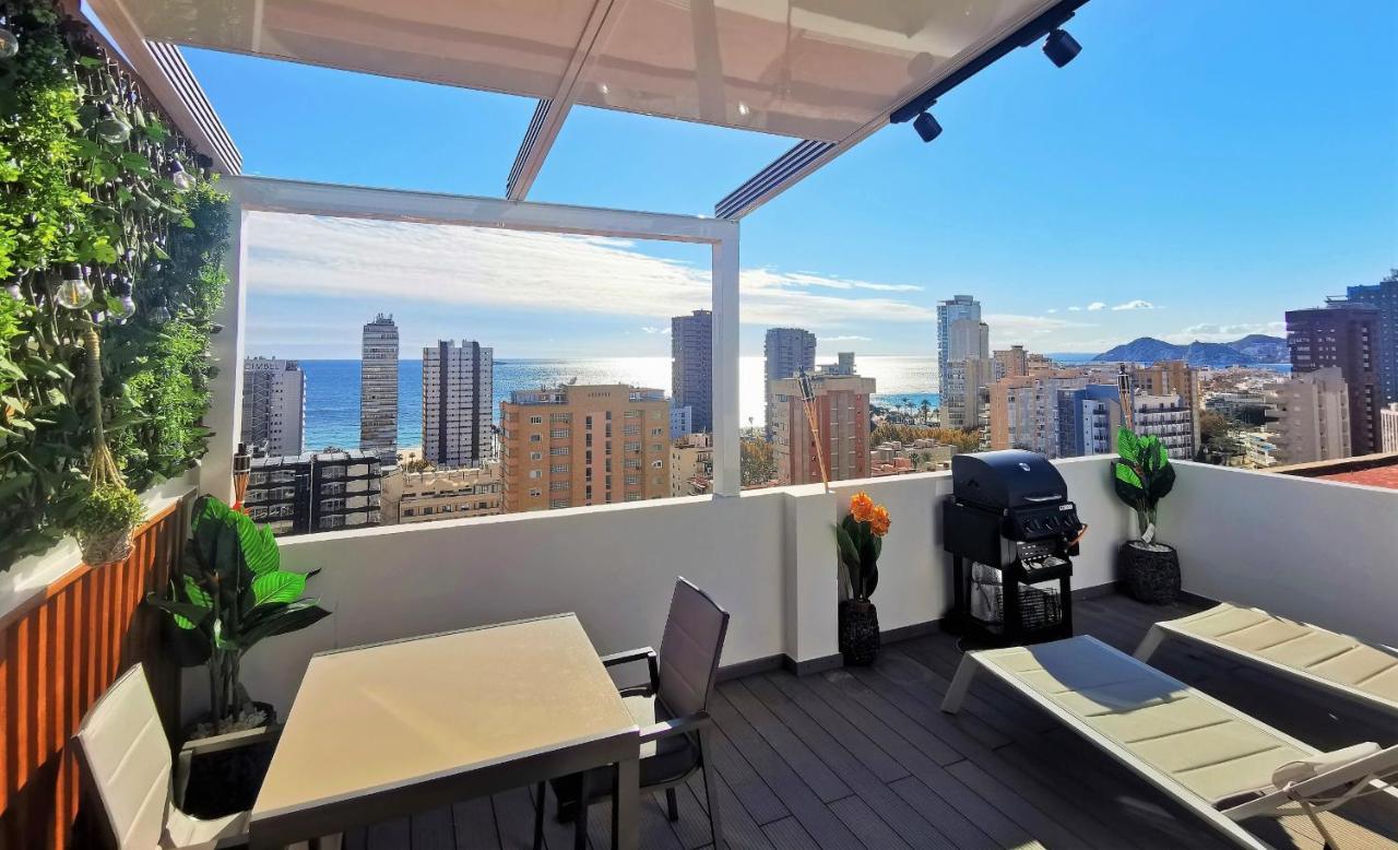 בנידורם Penthouse Cervantes Sea View מראה חיצוני תמונה