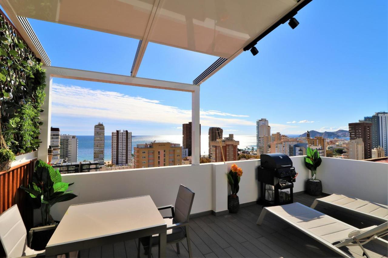 בנידורם Penthouse Cervantes Sea View מראה חיצוני תמונה