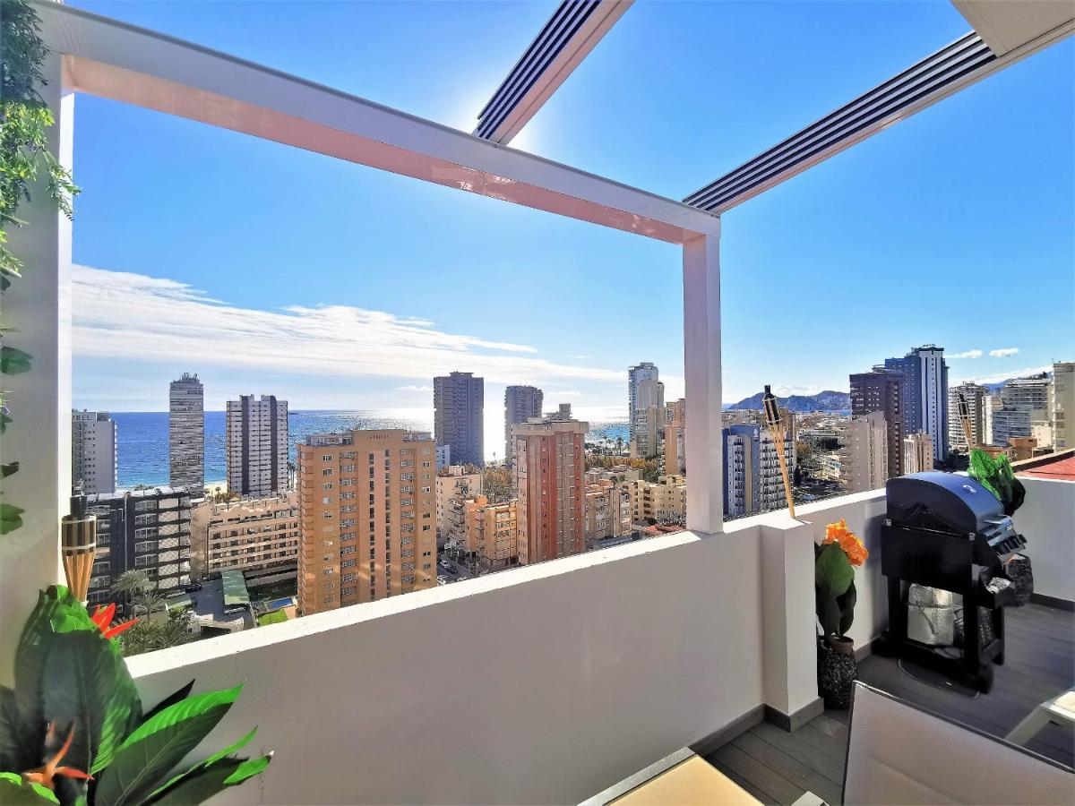בנידורם Penthouse Cervantes Sea View מראה חיצוני תמונה